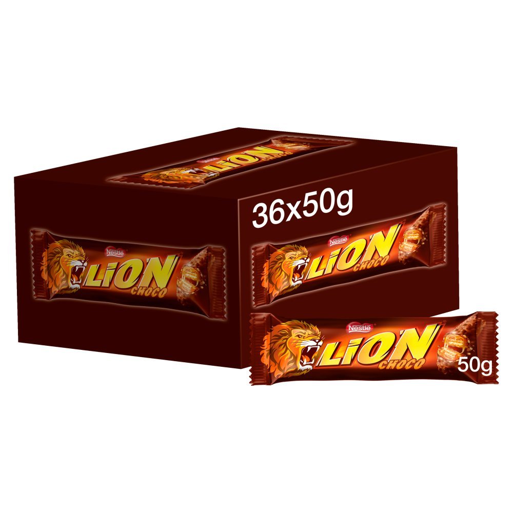 Lion Milk Chocolate Bar 50g 99p