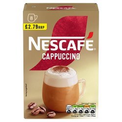 Nescafe Cappuccino Instant Coffee 8 x 15.5g Sachets £2.79 PMP
