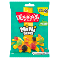 MAYNARDS BASSETTS MINI GEMS PM 1.35 130g