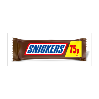 SNICKERS CHOCOLATE BAR PM 75P 48g