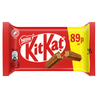 Kit Kat 4 Finger Milk Chocolate Bar 41.5g PMP 89p