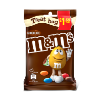 M&M''S MILK CHOCOLATE TREAT BAG PM 1.69 82g