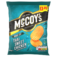 McCoy's Thai Sweet Chicken Sharing Crisps 65g, £1.35 PMP