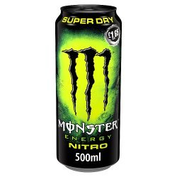 Monster Nitro Super Dry  500ml PM £1.65