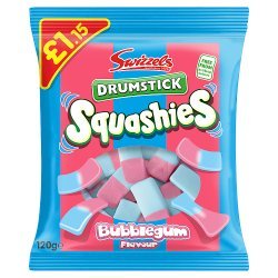 Swizzels Drumstick Squashies Bubblegum Flavour 120g £1.15