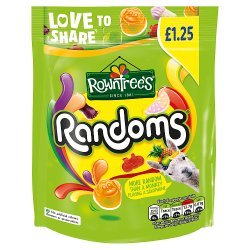 ROWNTREE RANDOMS POUCH PM 1.25 120g