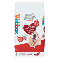 Webbox Mixer Biscuit with Beef 2kg