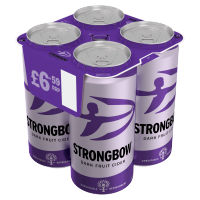 STRONGBOW DARK FRUITS 4PK CAN PM 6.59 440ml