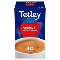 Tetley Original 40 Tea Bags 125g
