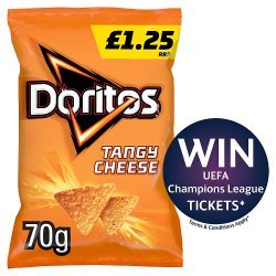 Doritos Tangy Cheese Tortilla Chips Crisps £1.25 RRP PMP 70g
