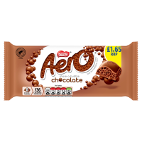 AERO MILK CHOCOLATE SHARING BAR PM 1.65 90g