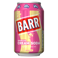 BARRS CREAM SODA CAN PM 69P 330ml