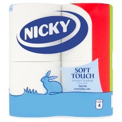 NICKY SOFT TOUCH WHITE PM 1.49 4roll