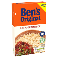 BENS ORIGINAL LONG GRAIN RICE PM 1.99 500g