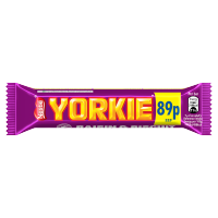 YORKIE RAISIN AND BISCUIT CHOCOLATE BAR PM 89P 44g