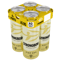 STRONGBOW 4PK CAN PM 6.95 568ml