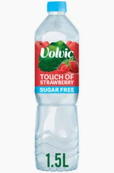 VOLVIC TOF SUGAR FREE STRAWBERRY 1.5lt