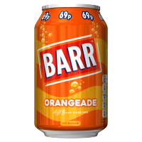 BARRS ORANGEADE CAN PM 69P 330ml
