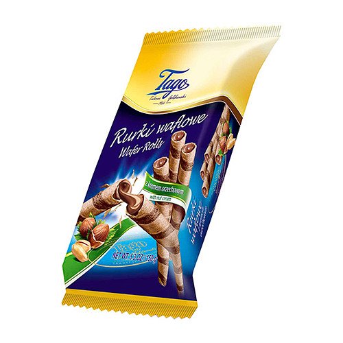 Tago Wafer Rolls With Hazelnut Cream PM