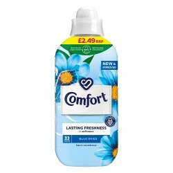 Comfort Fabric Conditioner Blue Skies 33 Wash 990ml
