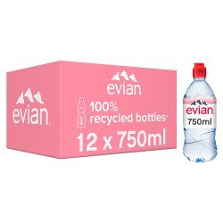 evian Still Natural Mineral Water  750ml