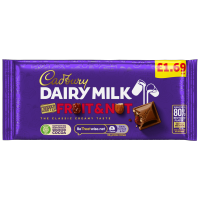 Cadbury Dairy Milk Fruit and Nut Chocolate Bar £1.69 PMP 95g