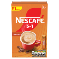 NESCAFE ORIGINAL 3 IN 1 CARAMEL BAG PM 1.00 6x16g