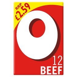 OXO 12 Beef Stock Cubes 71g  £2.59