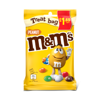 M&M''S PEANUT CHOC TREAT BAG PM 1.69 82g