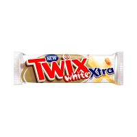 Twix Xtra White Chocolate Biscuit Twin Bars 75g