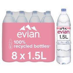 Evian Still Natural Mineral Water 1.5L