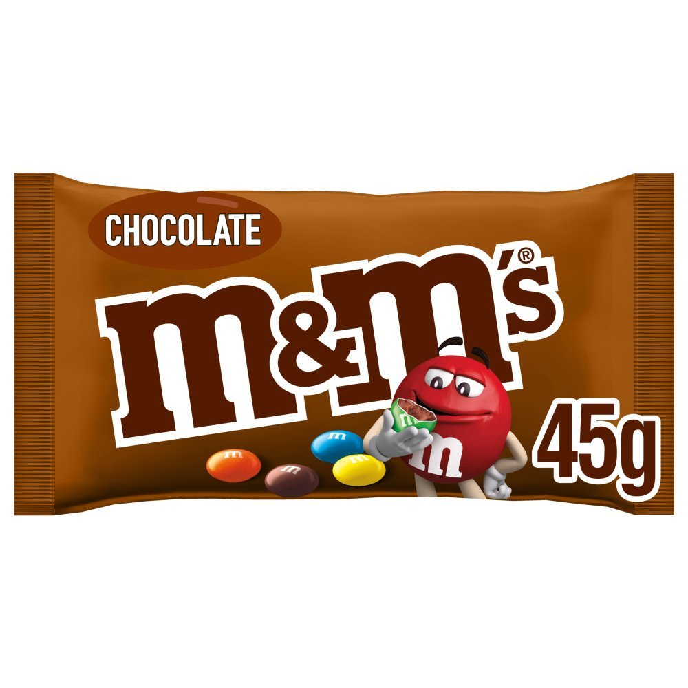 M&M''S CHOCOLATE STANDARD BAG 45g
