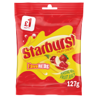 STARBURST FAVE REDS TREAT BAG PM 1.00 127g