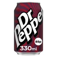 DR PEPPER CAN PM 85P 330ml