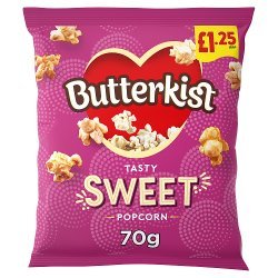 BUTTERKIST TASTY SWEET POPCORN PM 1.25 70g