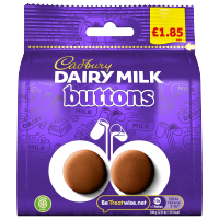 CADBURY DAIRY MILK BUTTONS CHOC BAG PM 1.85 85g