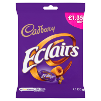 CADBURY ECLAIR CHOCOLATE BAG PM 1.25 130g