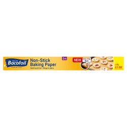 Bacofoil Non-Stick Non-Slip Baking Paper 380mm x 5m £1.99