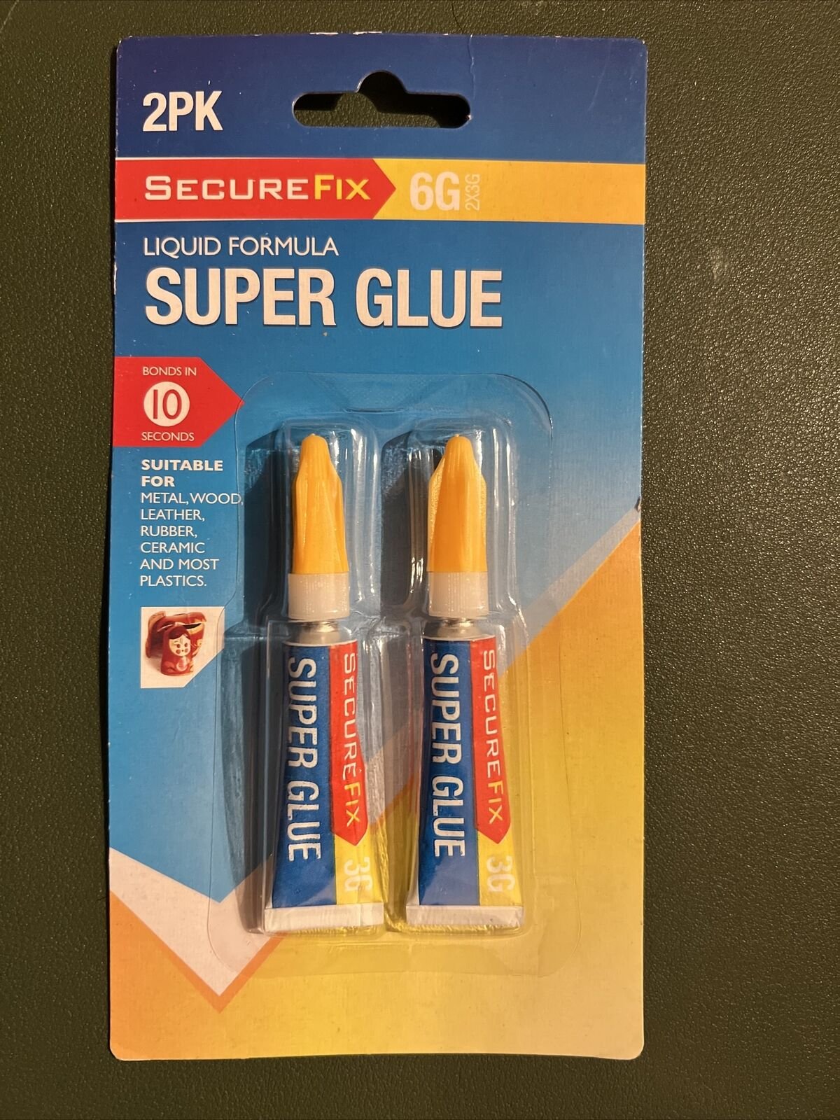 Super Glue Secure Fix New Pack Of 2