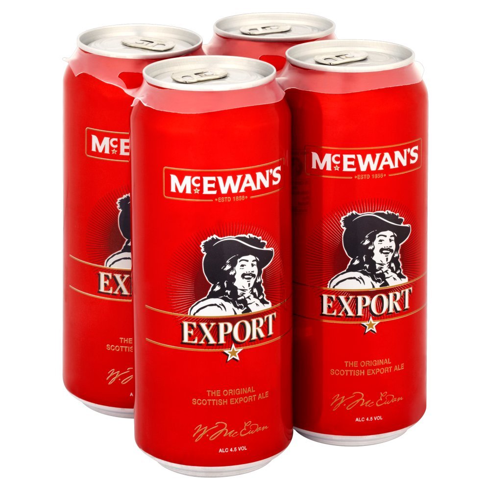 MCEWANS EXPORT CAN 4 x 500ml